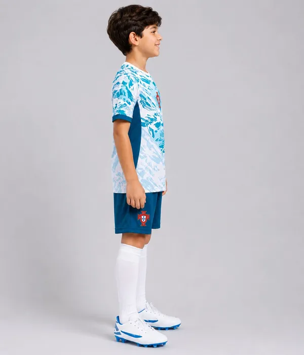 Aqua_Blue_Lycra_Portugal_Football_Jersey_Set_For_Baby_Boys_&_Baby_Girls