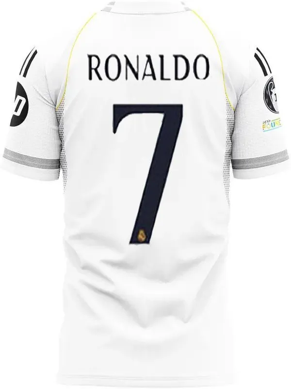 White_Linen_Printed_Regular_Football_T-Shirt_For_Boys_&_Girls
