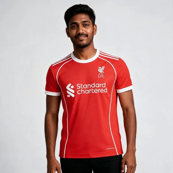 Red_Linen_Round_Neck_Liverpool_Football_Jersey_For_Men