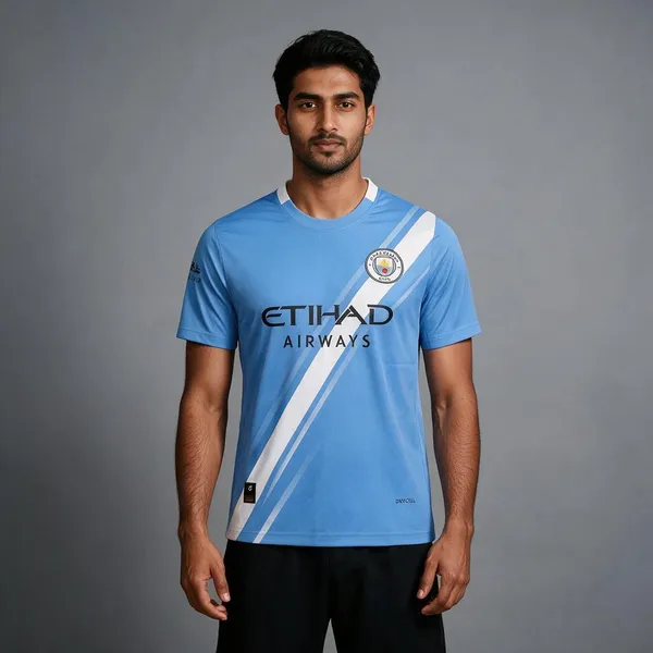 Light_Blue_Linen_Round_Neck_Man_City_Football_Jersey_For_Men