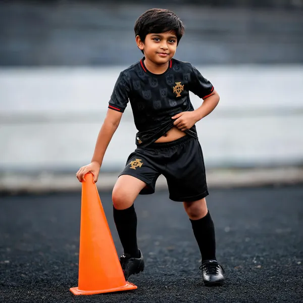 Black_Lycra_Portugal_Football_Jersey_&_Shorts_Set_For_Boys_&_Girls