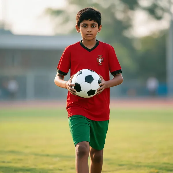 Red_Polyester_Portugal_Football_Jersey_Set_For_Boys_&_Girls