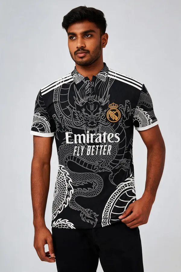 Black_Linen_Polo_Neck_T-Shirt_For_Men