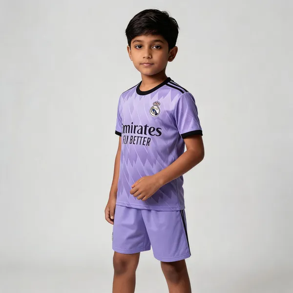 Purple_Polyester_Regular_Football_T-Shirt_&_Shorts_Set_For_Boys_&_Girls