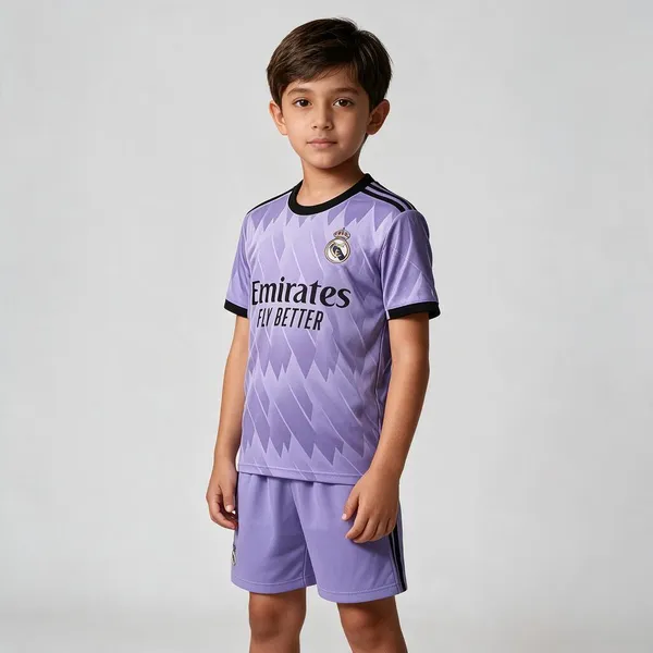 Purple_Polyester_Regular_Football_T-Shirt_&_Shorts_Set_For_Boys_&_Girls