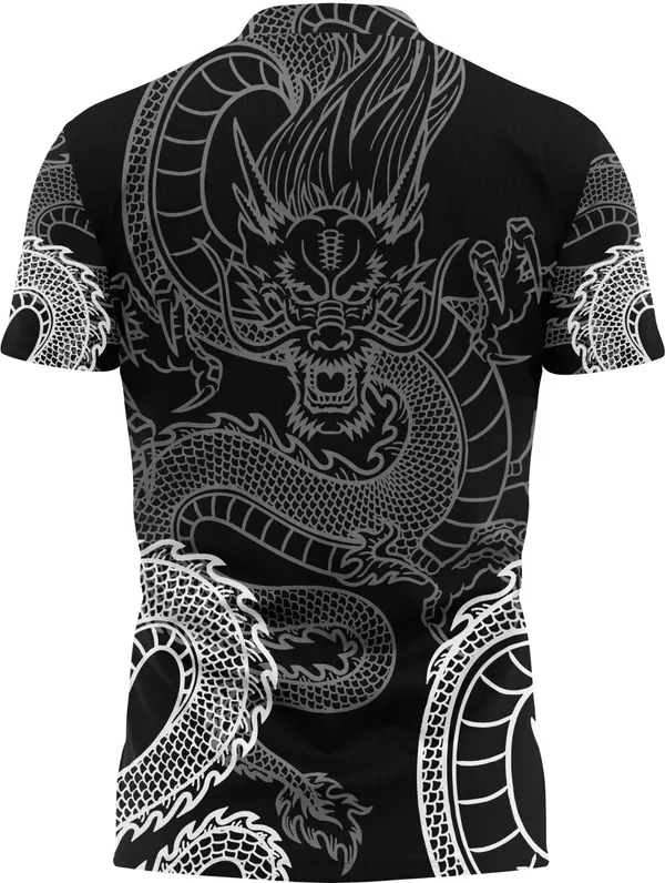Black_Linen_Polo_Neck_T-Shirt_For_Men