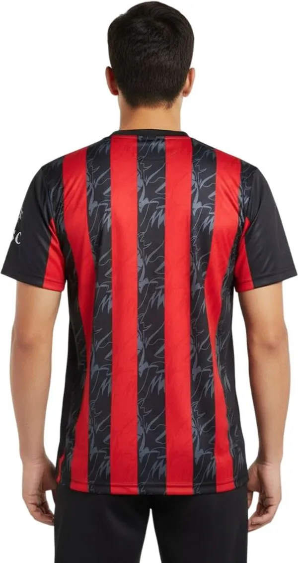 Black_Red_Linen_Round_Neck_Half_Sleeve_T-Shirt_For_Men