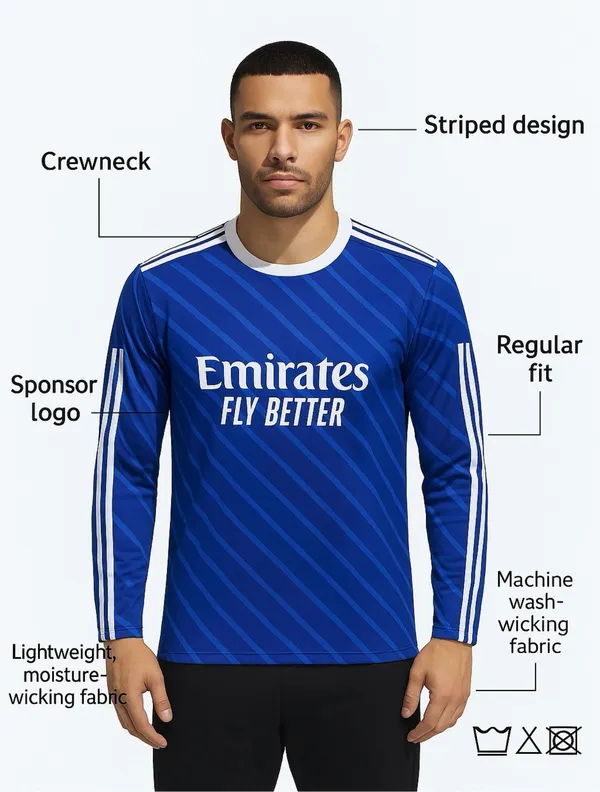 Blue_Linen_Full_Sleeve_Round_Neck_Football_Jersey_T-Shirt_For_Men