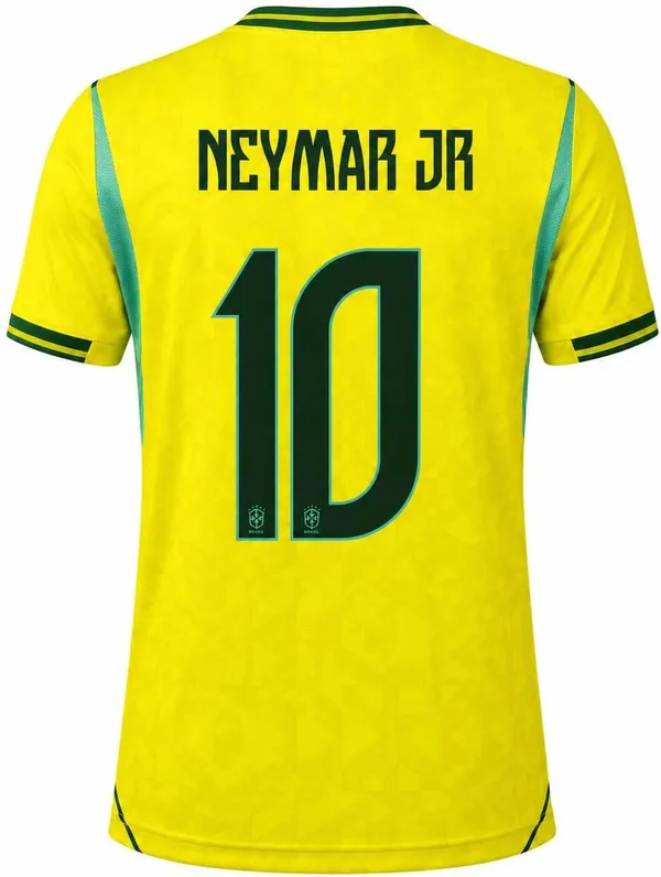 Yellow_Linen_Round_Neck_Brazil_No._10_Football_Jersey_For_Men