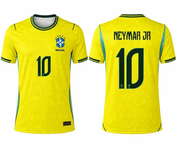 Yellow_Linen_Round_Neck_Brazil_No._10_Football_Jersey_For_Men