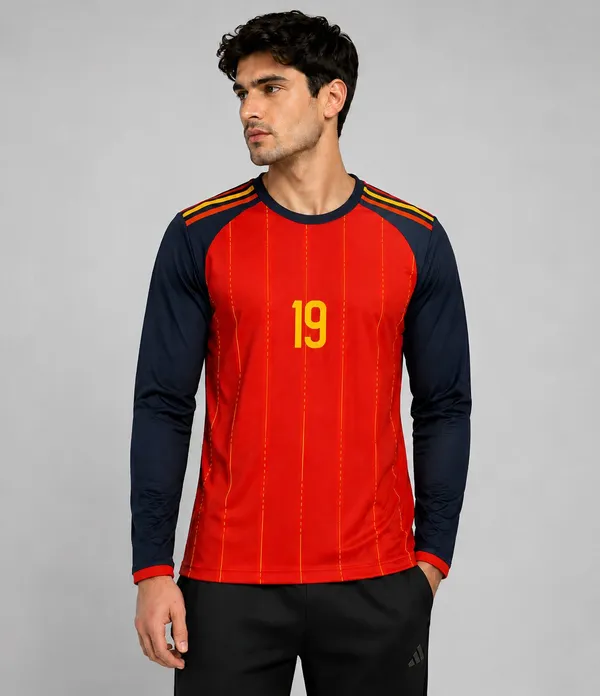 Multicolor_Linen_Full_Sleeve_Germany_Football_T-Shirt_For_Men