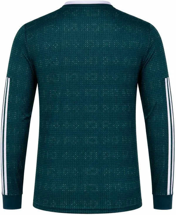 Dark_Green_Linen_Printed_Round_Neck_T-Shirt_For_Men