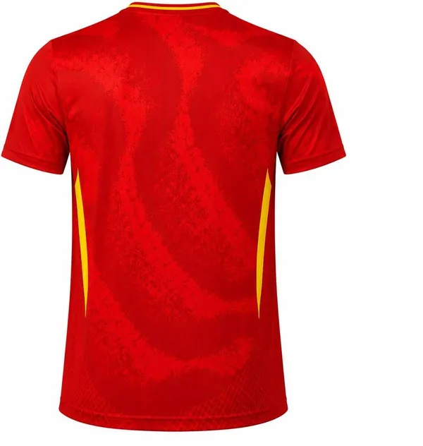 Red_Linen_Round_Neck_Spain_Football_Jersey_For_Men