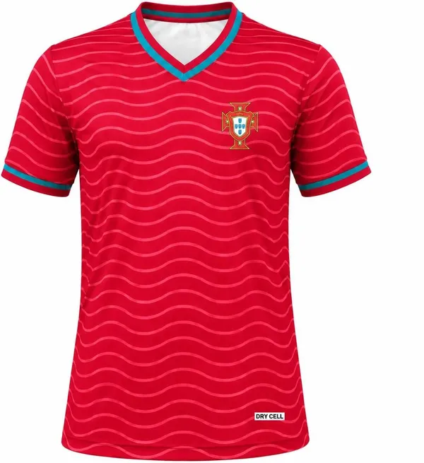 Red_Linen_V_Neck_T-Shirt_For_Men