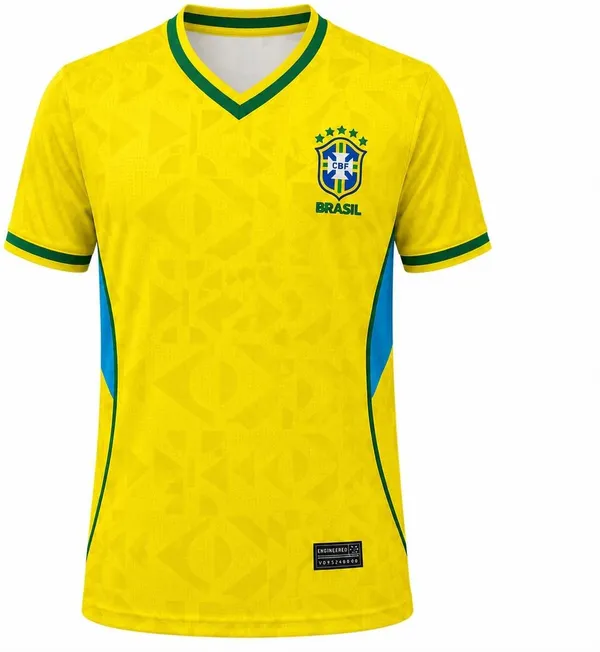 Yellow_Linen_Printed_T-Shirt_For_Men