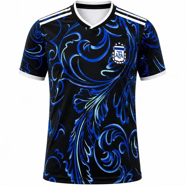Blue_Linen_Round_Neck_Printed_Athletic_Sports_Jersey_For_Men