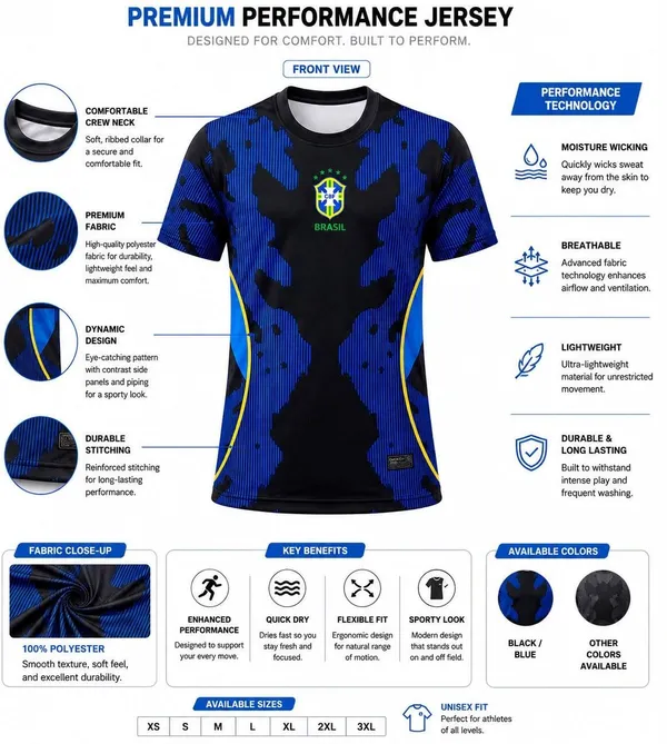 Blue_Linen_Printed_V_Neck_Athletic_T-Shirt_For_Men
