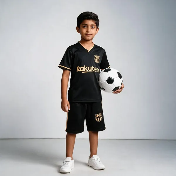 Black_Polyester_Barcelona_Messi_Football_Jersey_Set_For_Boys_&_Girls