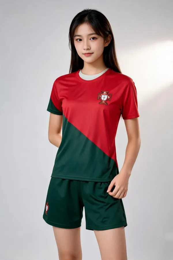 Red_Polyester_Regular_Football_T-Shirt_&_Shorts_Set_For_Boys_&_Girls