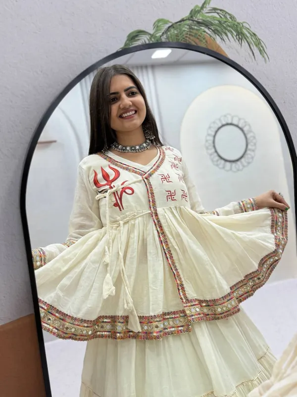 Sm_Pure_Cotton_Kediyu_Style_Lehenga_Choli_With_Hotfix_Work_Default_Title