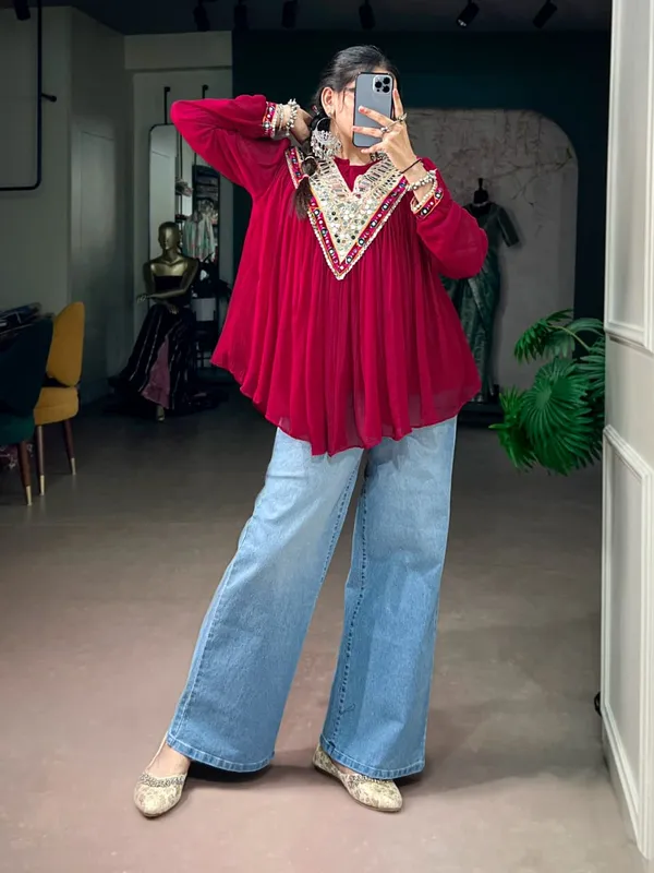 Sm_Handcrafted_Gamthi_Real_Mirror_Work_Garba_Glam_Cape_Top_Bell_Sleeves_Default_Title