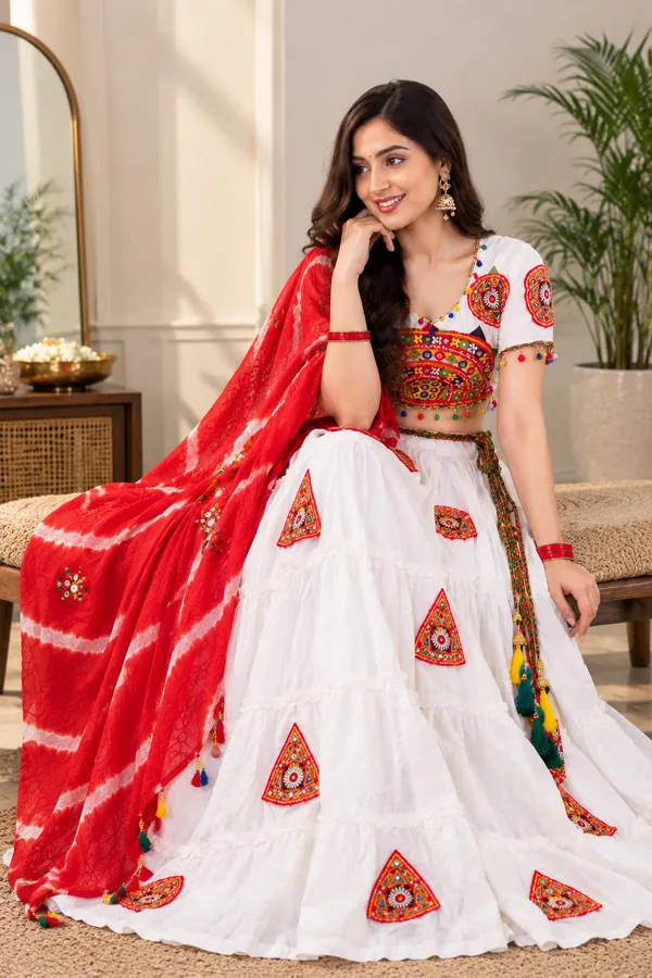 Sm_Traditional_Paithani_Embroidered_Pure_Cotton_Chaniya_Choli_With_Tassels_Full_Set_Default_Title