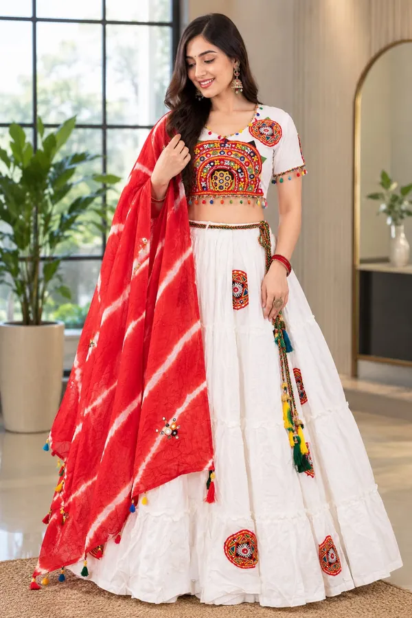 Sm_Traditional_Paithani_Embroidered_Pure_Cotton_Chaniya_Choli_With_Tassels_Full_Set_Default_Title