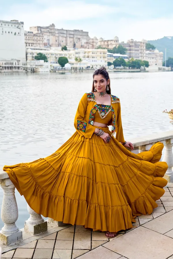 Sm_Traditional_Gamthi_Mirror_Work_3_Piece_Jacket_Lehenga_Set_Mustard_Yellow