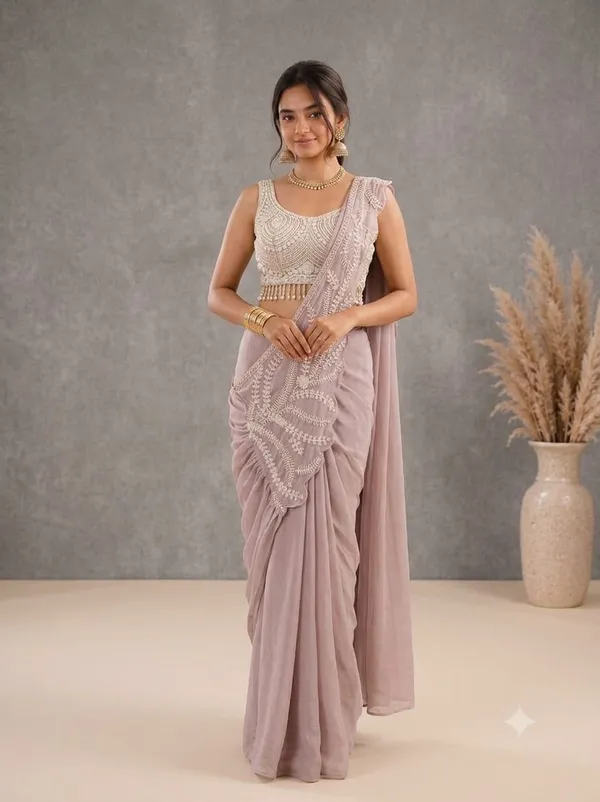 Sm_Super_Trending_Heavy_Rangoli_Ready_To_Wear_Saree_With_Embroidery_Sequin_Work_Dusty_Mauve