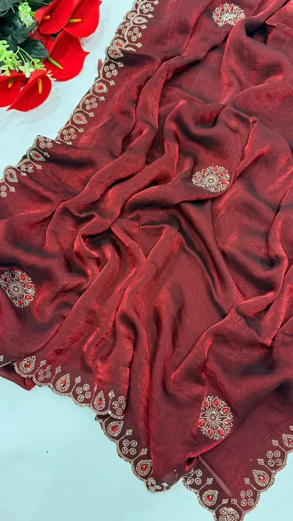 Sm_Heavy_Pure_Chiffon_Fendi_Silk_Saree_With_Handwork_Jarkan_Stone_Detailing_Teal_Green