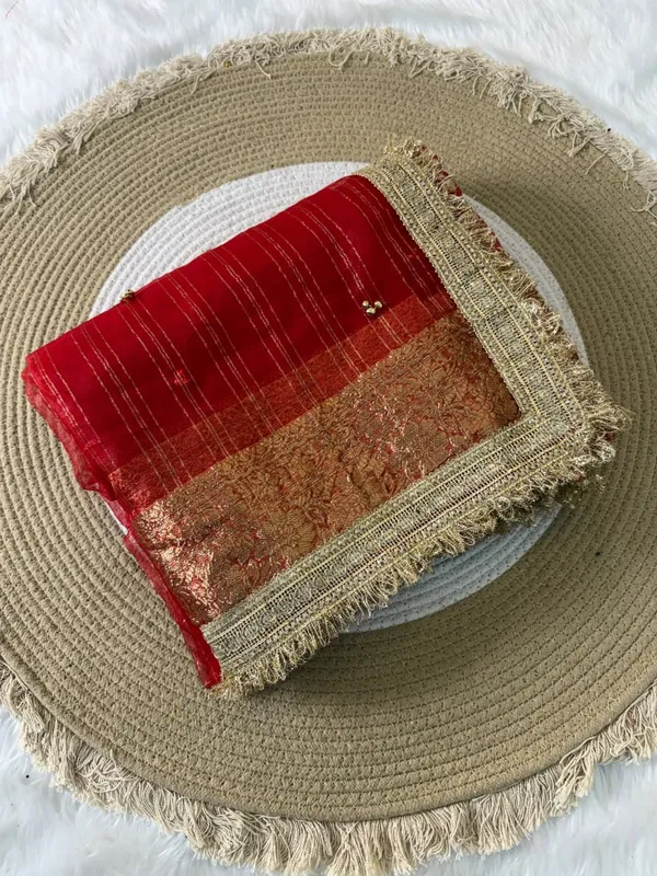 Sm_Karwa_Chauth_Special_Pure_Tissue_Silk_Saree_With_Jacquard_Weave_Ghungroo_Border_Lace_Jalar_Detailing_Default_Title