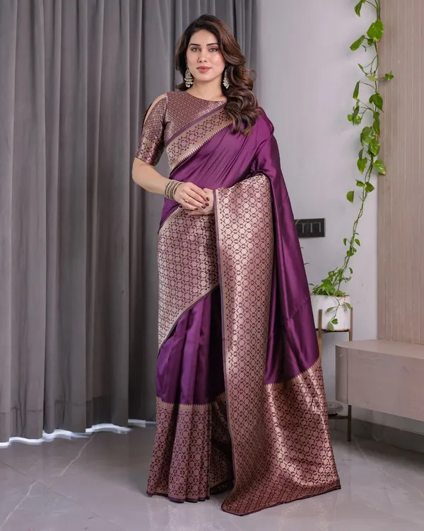 Sm_Pure_Banarasi_Silk_Saree_With_Elegant_Zari_Weaving_Purple