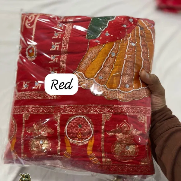 Sm_Karwa_Chauth_Special_Dola_Viscose_Meena_Weaving_Saree_With_Hand_Mirror_Work_Rani_Pink