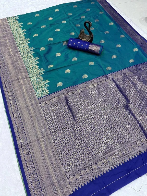 Sm_Premium_Kanjivaram_Soft_Silk_Saree_With_Copper_Zari_Jaal_Weaving_Default_Title