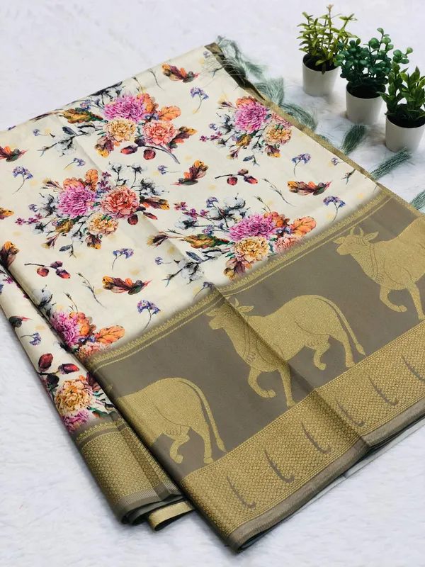 Sm_Soft_Banarasi_Silk_Pichwai_Kalamkari_Digital_Print_Saree_With_All_Over_Zari_Weaving_White