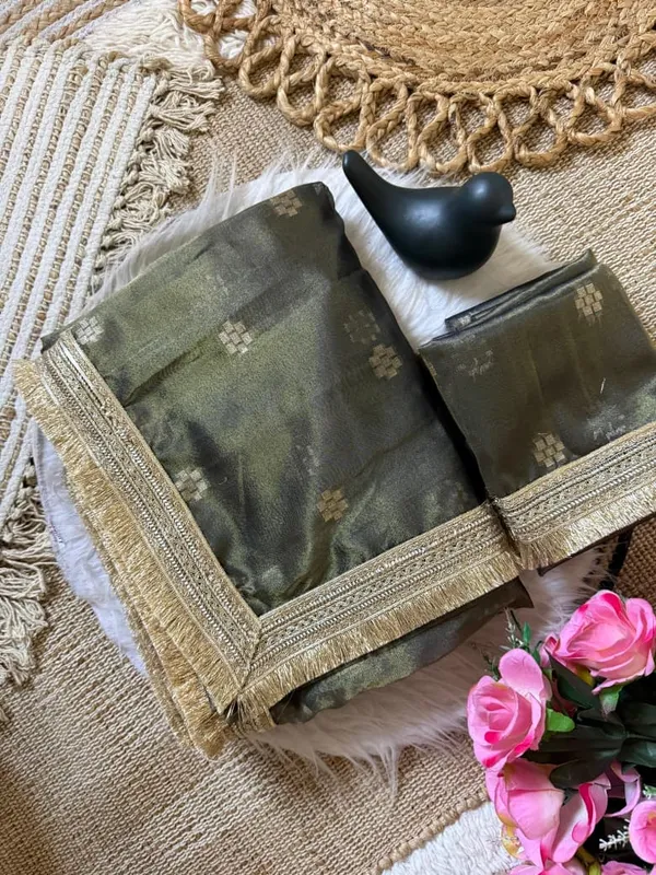 Sm_Premium_Tussar_Silk_Saree_With_Woven_Jacquard_Buti_Sabyasachi_Inspired_Designer_Lace_Border_Charcoal_Grey