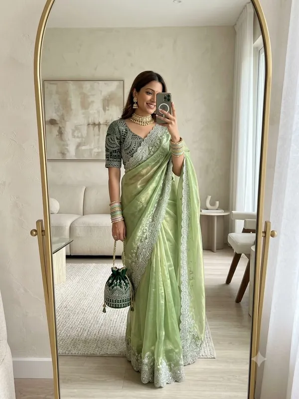 Sm_Pranjal_Designer_Soft_Fandy_Satin_Saree_With_3mm_Sequins_Embroidery_Jaal_Sage_Green