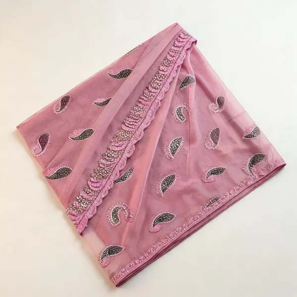 Dusty_Rose_Melbourne_Simmer_Silk_Kashmiri_Embroidery_Swarovski_Saree_For_Women
