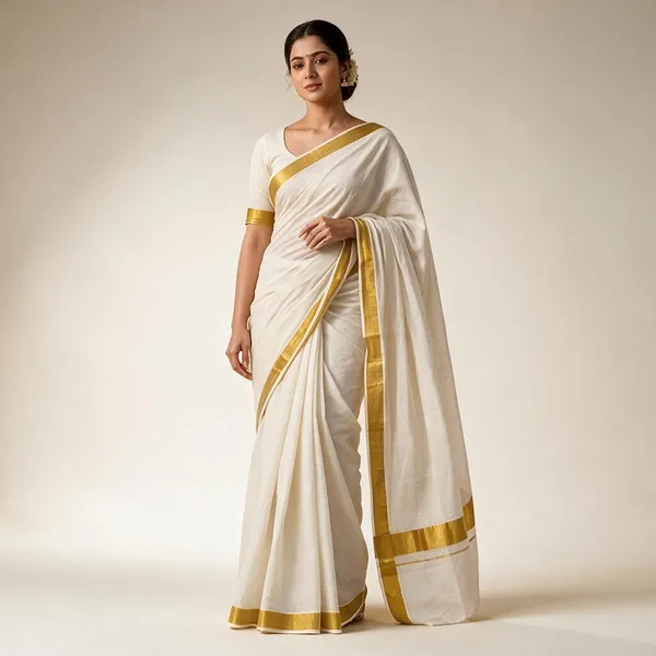 White_Cotton_Zari_Pallu_Saree_For_Women