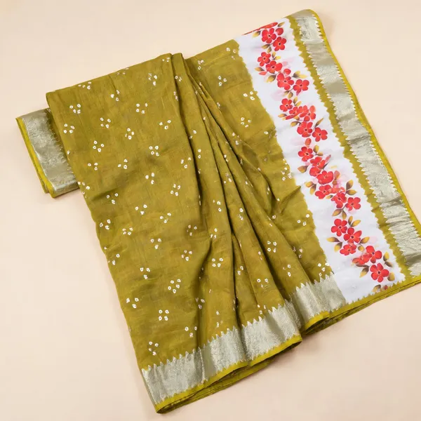 Pear_Green_Linen_Digital_Print_Mangalagiri_Border_Saree_For_Women