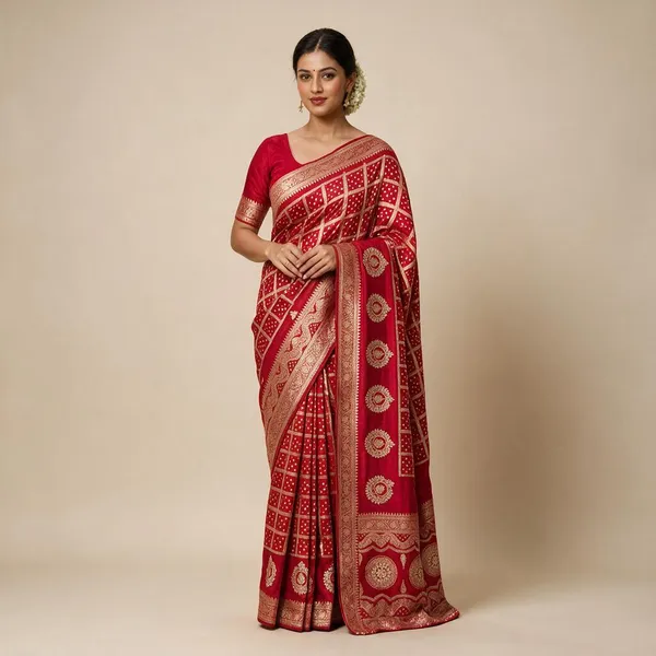 Rani_Pink_Dola_Viscose_Meenakari_Gota_Patti_Saree_For_Women
