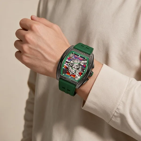 Green_Silicone_Skeleton_Analog_Watch_For_Men