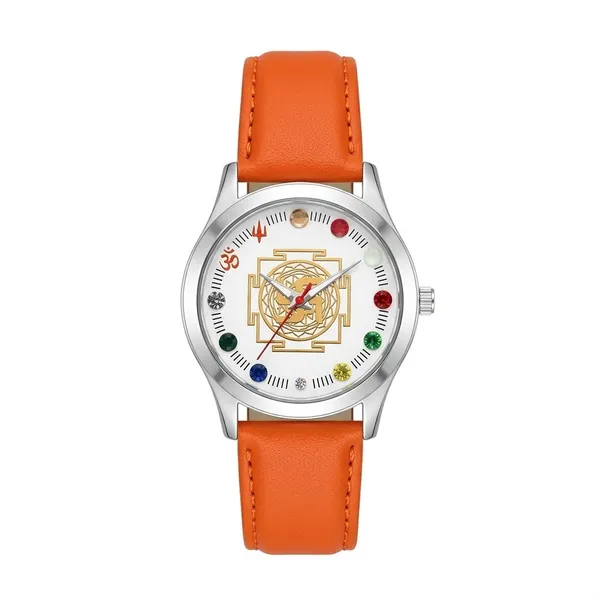 Orange_Leather_Analog_Watch_for_Unisex