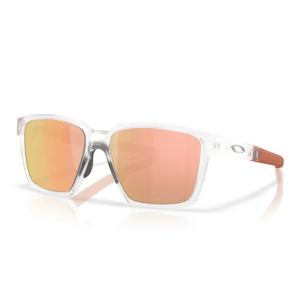 Oakley_Actuator_SQ_Matte_Clear_Prizm_Rose_Gold_Polarized_Lifestyle_Sunglasses