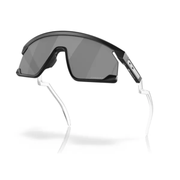 Oakley_BXTR_Matte_Black_(blue/pink_temples)_Prizm_Black_Sports_Sunglasses