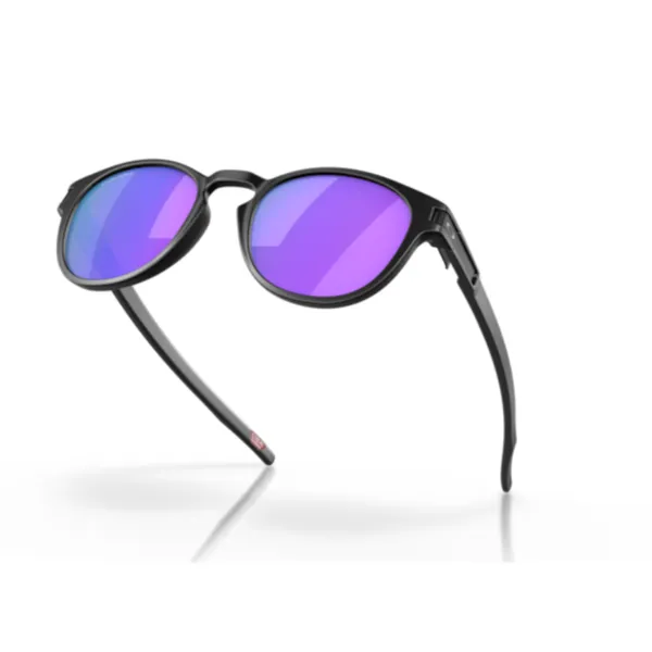 Oakley_Latch_Matte_Black_Prizm_Violet_Lifestyle_Sunglasses