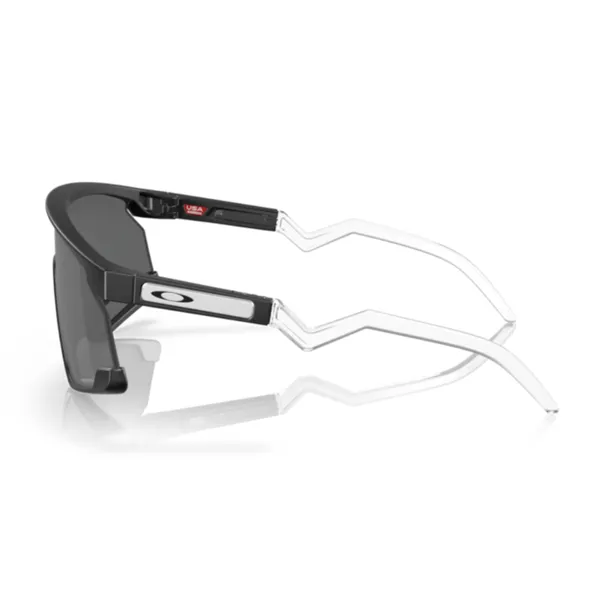 Oakley_BXTR_Matte_Black_(blue/pink_temples)_Prizm_Black_Sports_Sunglasses