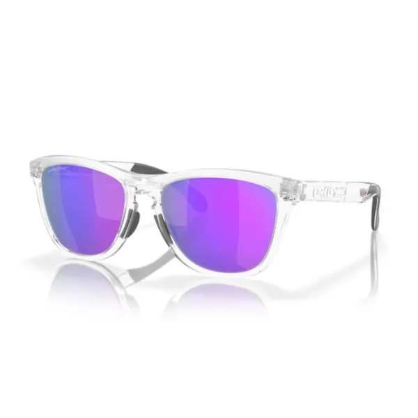 Oakley_Frogskins_Range_Matte_Clear_Prizm_Violet_Lifestyle_Sunglasses