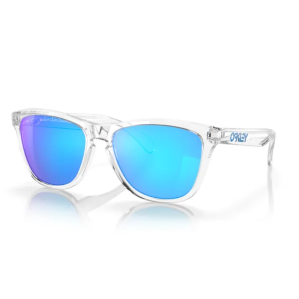 Oakley_Frogskin_Crystal_Clear_Prizm_Sapphire_Lifestyle_Sunglasses