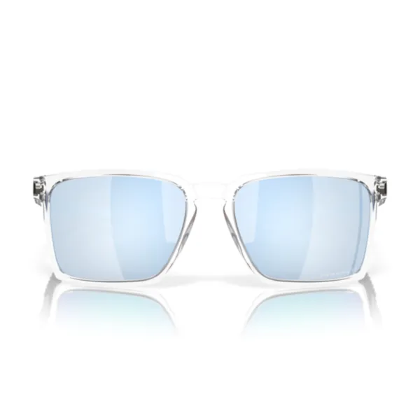 Oakley_Exchange_Sun_Polished_Clear/Satin_Chrome_Prizm_Sapphire_Polarized_Lifestyle_Sunglasses